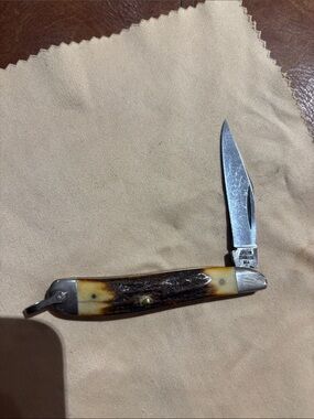 Case XX 5120R SSP 2 dot stag peanut pocketknife